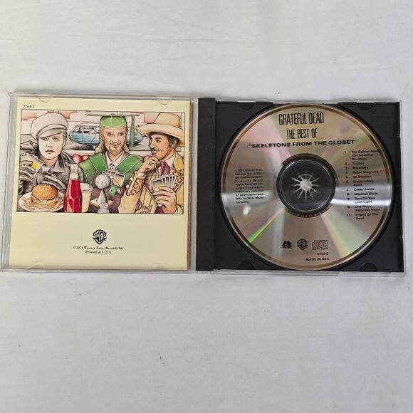 Grateful Dead Skeletons From the Closet Best Of CD - Picture 2 of 3